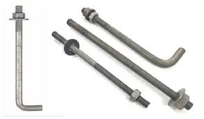 PERNOS 13" X 3/4 ESPESOR C/4 PULG ROSCA Y 3"DOBLER C/ TUERCA Y ARANDELA